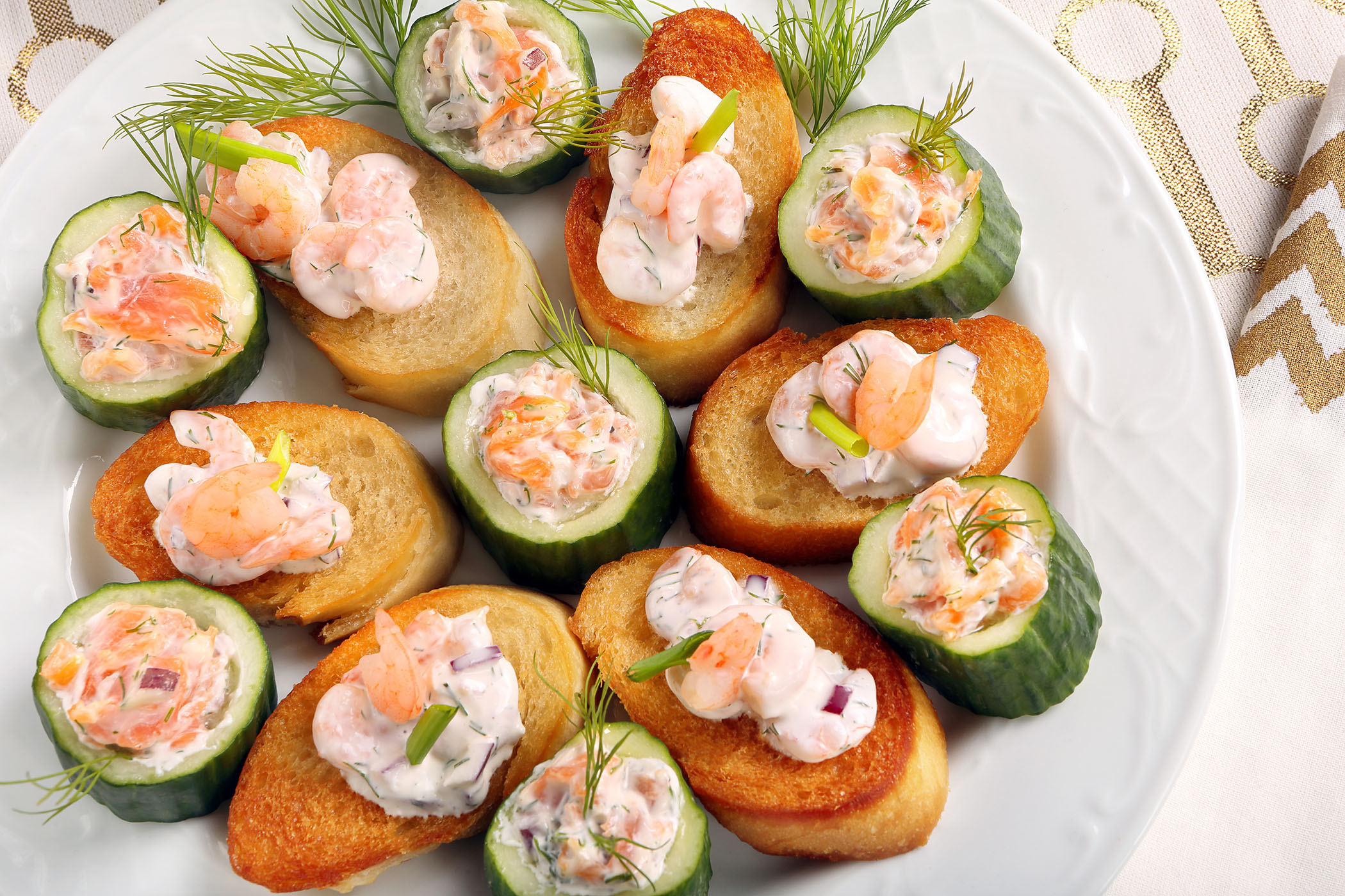Shrimp And Salmon Creamy Dill Spreads Lakeview Farms