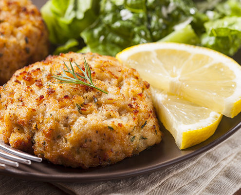 Salads of the Sea Seafood Cakes