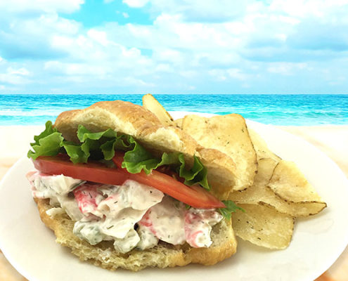 Salads of the Sea Seafood salad sandwich Thumb