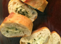 Fresh Creations Spinach Artichoke Stuffed Garlic Bread Website