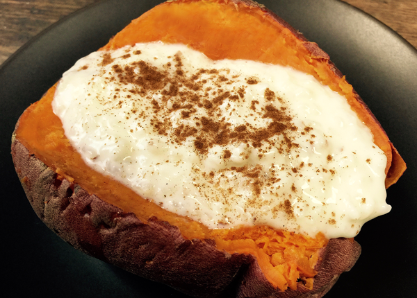Senor Rico Rice Pudding Topped Sweet Potato Website