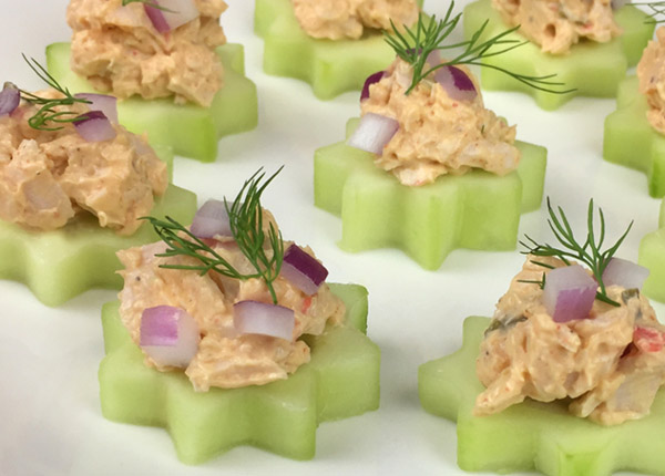 Salads of the Sea Smoked Salmon Cucumber Bites Website