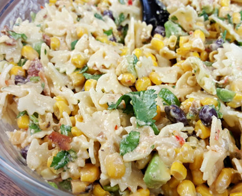 Fresh Creations Mexicali Corn and Pasta Salad Website