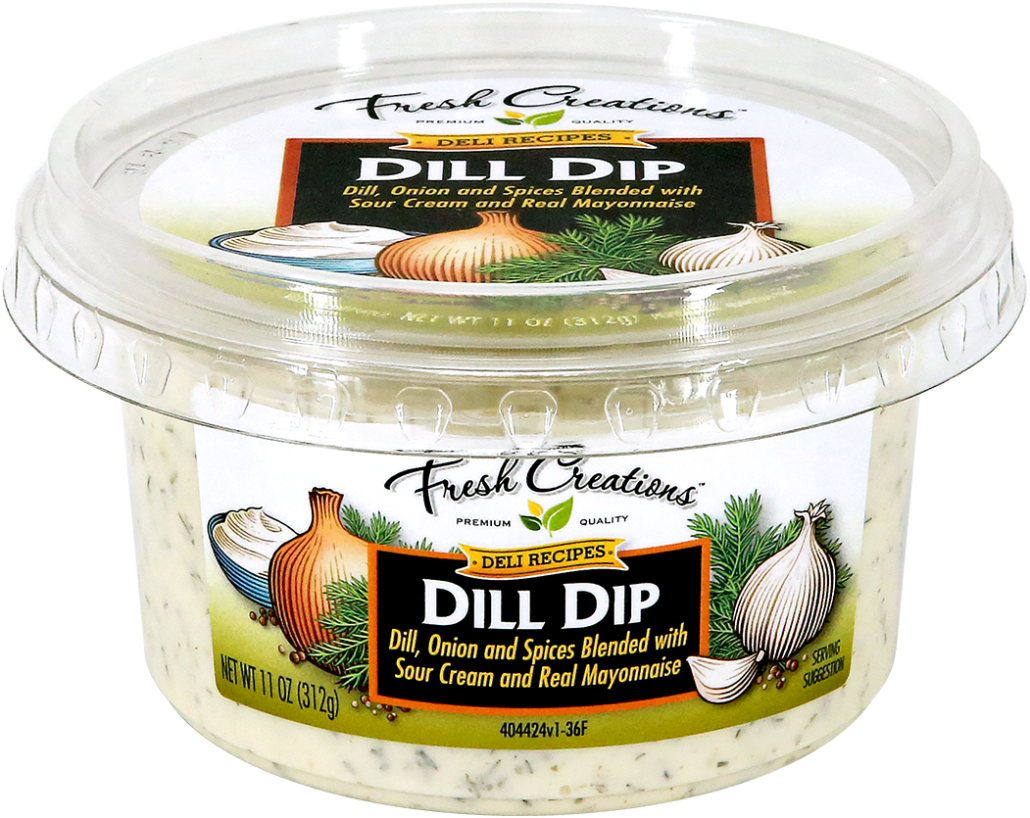 Dill Dip for Veggies - Lakeview Farms - Dips for Veggies