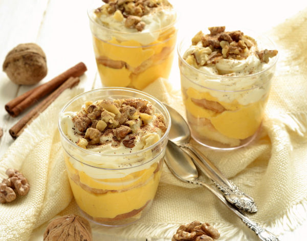 Walnut and Spice Custard Parfait - Lakeview Farms