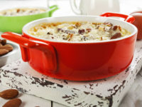 Baked Rice Pudding with Raisins and Almonds 1