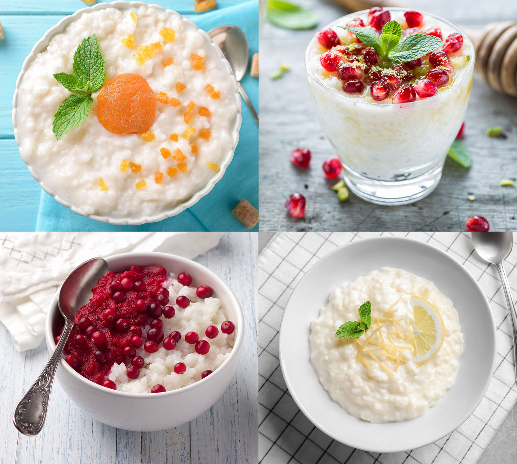 Fruit Pairings with Sugar Free Rice Pudding - Lakeview Farms